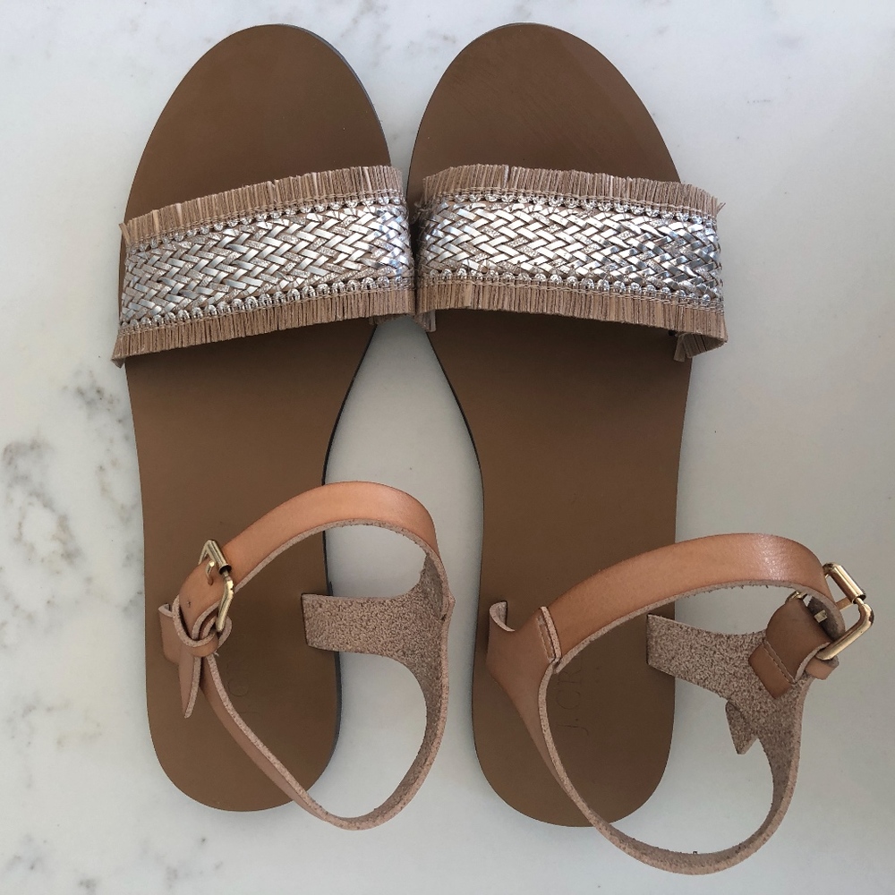 J. Crew Leather Sandal